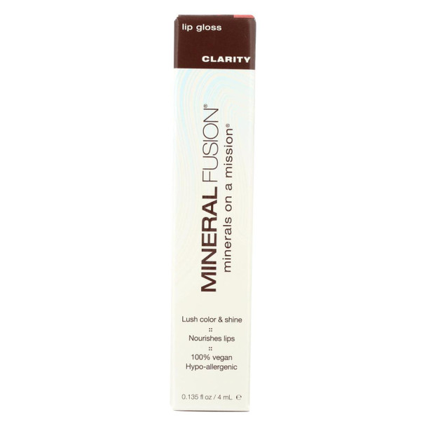 Mineral Fusion - Lip Gloss - Clarity - 0.135 oz.