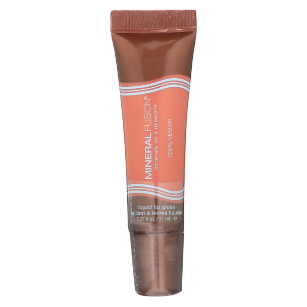 Mineral Fusion - Liquid Lip Gloss - Delicate - 0.37 oz.