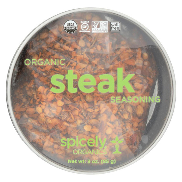 Spicely Organics - Organic Rib Eye Steak - Case of 2 - 3 oz.