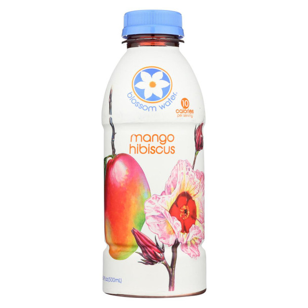 Blossom Water - Mango Hibiscus Essence Water - Case of 12 - 16.9 FZ