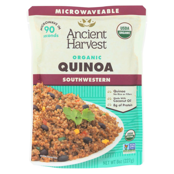 Ancient Harvest - Organic Quinoa - Southwestern - Case of 8 - 8 oz.