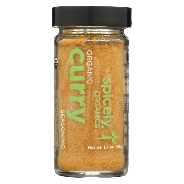 Spicely Organics - Organic Curry - Powder - Case of 3 - 1.7 oz.