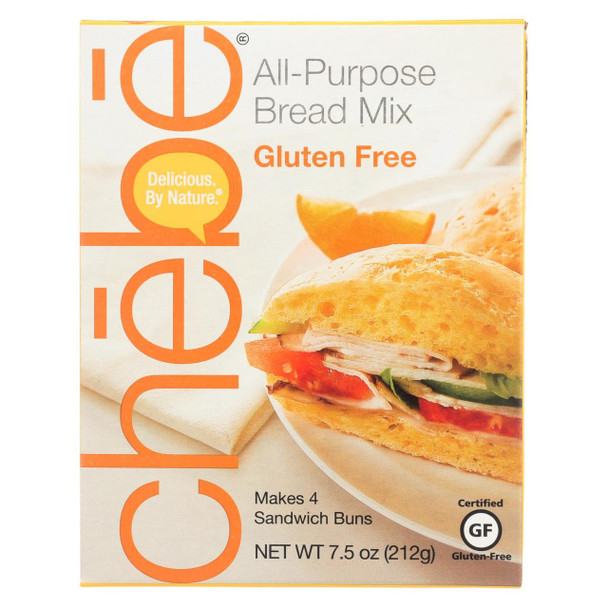 Chebe Bread Products - All-Purpose Bread Mix - Case of 8 - 7.5 oz.