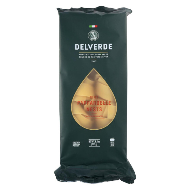 Delverde - Pasta - Pappardelle - Case of 12 - 8 oz.