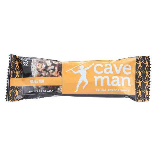 Caveman - Primal Performance Bar - Maple Nut - Case of 15 - 1.4 oz.