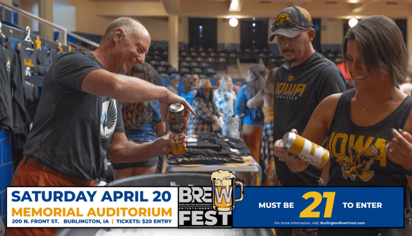 Midwest Food & Drink Event: BrewFest 2024 | Burlington, Iowa | Travel Iowa