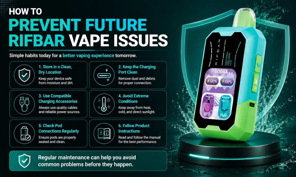 how to prevent rifbar future vape issues