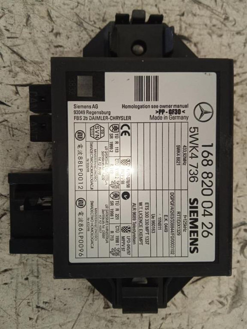 MERCEDES CLASSE A «W168» (1998) IMPIANTO ELETTRICO CENTRALINA IMMOBILIZER USATO [[244276]]