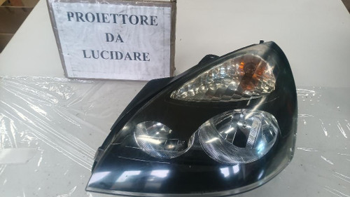 RENAULT CLIO «II» (1999) FANALERIA PROIETTORE ANT. SX. USATO Da 2001 A 2008 [[246001]]