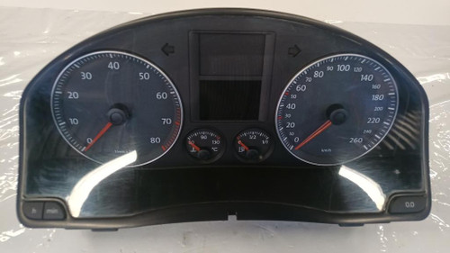 VOLKSWAGEN GOLF «V» (2004) ALLESTIMENTI INTERNI QUADRO STRUMENTI USATO Da 2005 A 2008 [[246767]]