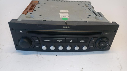 PEUGEOT 207 (2006) ALLESTIMENTI INTERNI UNITÀ AUTORADIO USATO Da 2006 A 2009 [[250577]]