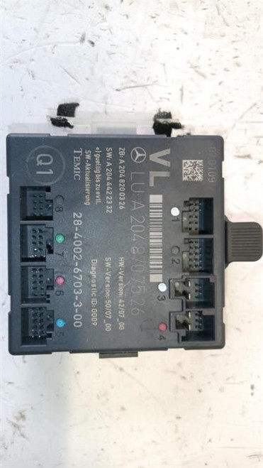 MERCEDES CLASSE C «S204» SW (2007) IMPIANTO ELETTRICO CENTRALINA ALZACRISTALLO PORTA ANT. SX. USATO [[251771]]