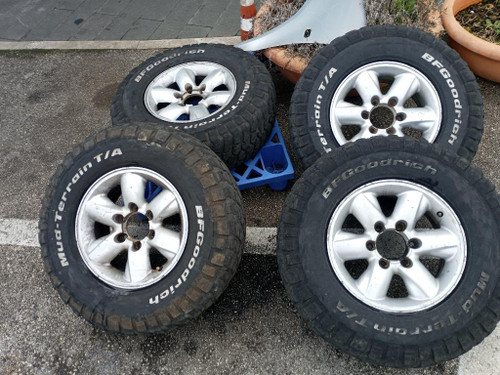 NISSAN TERRANO «II» (1999) LAMIERATI ESTERNI CERCHIO RUOTA ANT. DX. USATO Da 2000 A 2005 [[260291]]