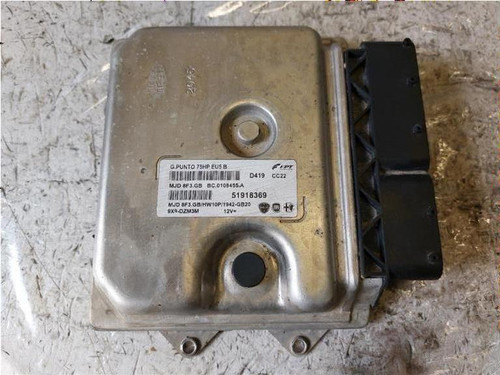 FIAT PUNTO «III» (2012) IMPIANTO ELETTRICO CENTRALINA INIEZIONE USATO [[266519]]