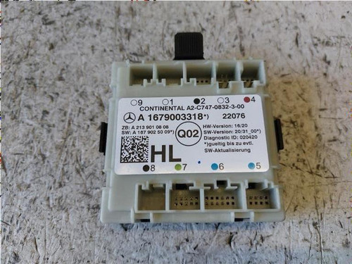 MERCEDES CLASSE GLC «C253» COUPÉ (2019) IMPIANTO ELETTRICO CENTRALINA DI COMANDO PORTA POST. SX. USATO Da 2019 in poi [[266623]]