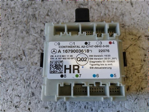 MERCEDES CLASSE GLC «C253» COUPÉ (2019) IMPIANTO ELETTRICO CENTRALINA DI COMANDO PORTA POST. DX. USATO Da 2019 in poi [[266627]]