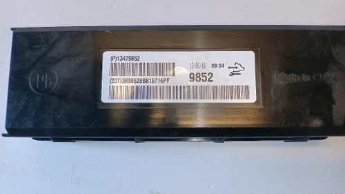 OPEL ADAM (2013) IMPIANTO ELETTRICO CENTRALINA CONTROLLO CLIMA USATO [[267265]]