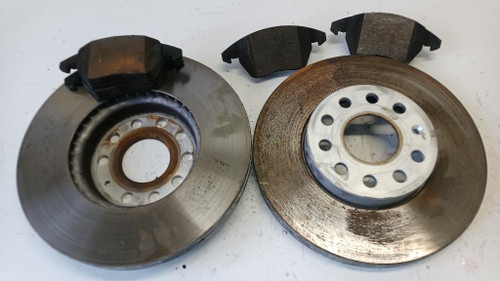 SKODA YETI (2010) IMPIANTO FRENANTE DISCO FRENO ANT. SX. USATO Da 2009 A 2013 [[269501]]