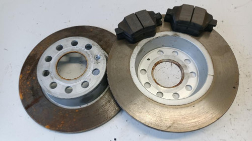 SKODA YETI (2010) IMPIANTO FRENANTE DISCO FRENO POST. SX. USATO Da 2009 A 2013 [[269505]]