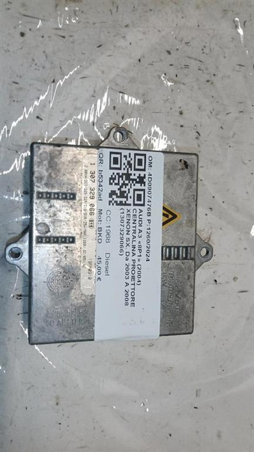AUDI A3 «8P1» (2004) FANALERIA CENTRALINA PROIETTORE XENON SX. USATO Da 2003 A 2008 [[271216]]