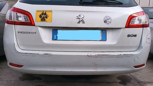 PEUGEOT 508 «I» SW (2014) LAMIERATI ESTERNI PARAURTI POST. USATO Da 2014 A 2018 [[274490]]