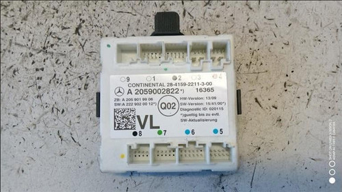 MERCEDES CLASSE GLC «X253» (2016) IMPIANTO ELETTRICO CENTRALINA DI COMANDO PORTA ANT. SX. USATO Da 2015 A 2019 [[279898]]