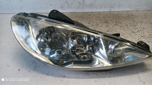 PEUGEOT 206 (1999) FANALERIA PROIETTORE ANT. DX. USATO Da 2001 A 2009 [[284446]]