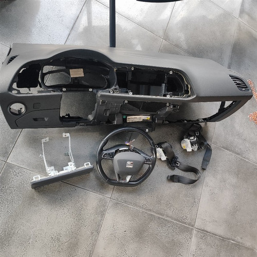 SEAT LEON SC «5F5» (2013) SICUREZZA KIT AIR-BAG COMPLETO USATO Da 2012 A 2018 [[285343]]