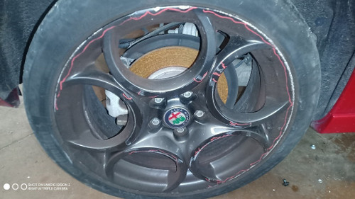 ALFA ROMEO GIULIETTA (2016) LAMIERATI ESTERNI CERCHIO RUOTA POST. DX. USATO Da 2016 A 2018 [[287250]]