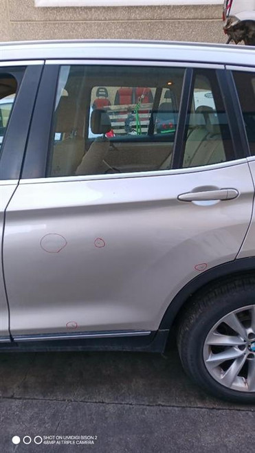 BMW X3 «F25» (2011) LAMIERATI ESTERNI PORTA POST. SX. USATO Da 2010 A 2014 [[292625]]