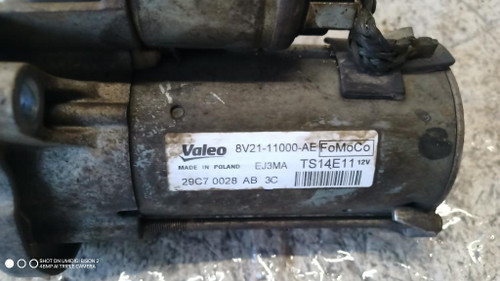 FORD FIESTA «VI» (2012) IMPIANTO ELETTRICO MOTORINO AVVIAMENTO USATO Da 2015 A 2017 [[295449]]