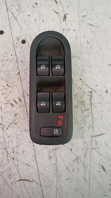 RENAULT MÉGANE «II» (2003) IMPIANTO ELETTRICO INTERRUTTORE ALZACRISTALLI ANT. SX. USATO Da 2002 A 2008 [[230683]]