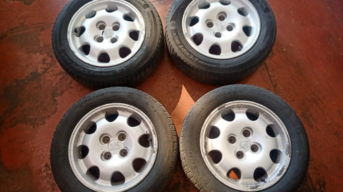 PEUGEOT 205 (1991) LAMIERATI ESTERNI CERCHIO RUOTA ANT. DX. USATO [[229126]]