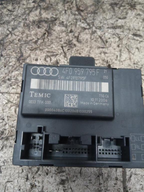 AUDI A6 «4F5» AVANT (2005) LAMIERATI ESTERNI CENTRALINA CHIUSURA CENTRALIZZATA PORTA POST. SX. USATO Da 2005 A 2008 [[223852]]