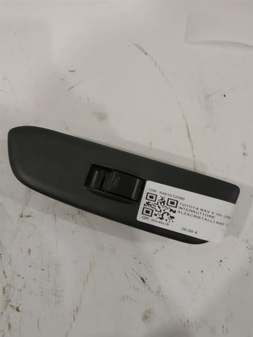 TOYOTA RAV 4 «II» (2000) IMPIANTO ELETTRICO INTERRUTTORE ALZACRISTALLI ANT. DX. USATO [[84894]]