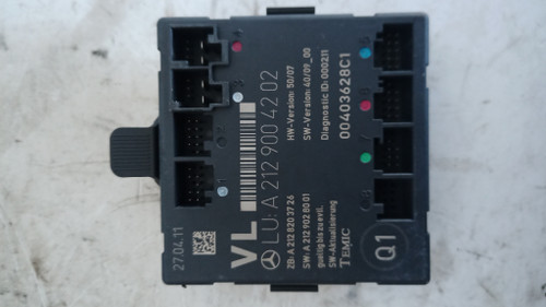 MERCEDES CLASSE C «S204» SW (2011) IMPIANTO ELETTRICO CENTRALINA DI COMANDO PORTA ANT. SX. USATO Da 2011 in poi [[91440]]