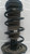 OPEL CORSA «D» (2007) ASSALE AMMORTIZZATORE ANT. DX. USATO Da 2006 A 2010 [[245534]]