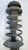 SUZUKI SWIFT «IV» (2005) ASSALE AMMORTIZZATORE ANT. DX. USATO Da 2005 A 2011 [[250718]]