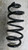 RENAULT CAPTUR «I» (2013) ASSALE MOLLA AMMORTIZZATORE POST. SX. USATO Da 2014 A 2017 [[255244]]