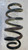TOYOTA RAV 4 «IV» (2013) ASSALE MOLLA AMMORTIZZATORE POST. SX. USATO Da 2012 A 2015 [[260359]]