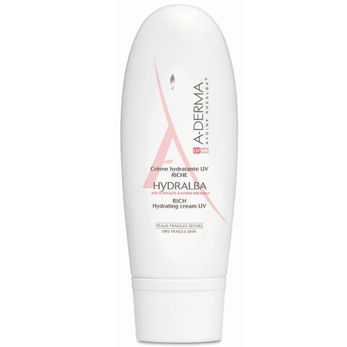 A-derma hydralba uv crema rica 40 mL