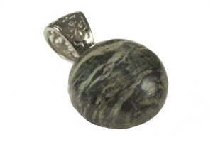 18mm Zebra Agate Round Cabochon 5pcs. 7mm thick [y719b]