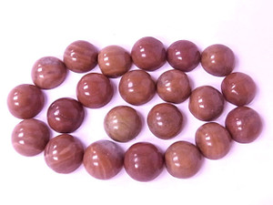 12mm Red Malachite Round Cabochon 5pcs [y713a]