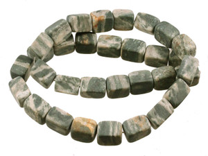 8x12mm Matte Alpine Agate Nugget Beads 15.5" natural [nc44m]