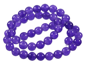 6mm Amethyst Round Beads 15.5" dyed [6r19p]