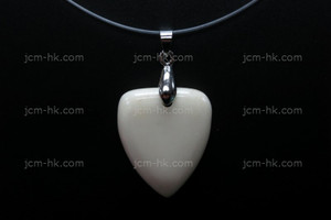 22x28mm Buffalo Bone heart Designer Bead Pendant [z5040]