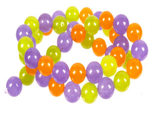 6mm Yellow Jade, Perodot Jade & Sky Jade Round Beads 15.5" synthetic [6x35]