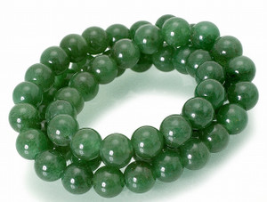 8mm Green Aventurine Round Beads 15.5" natural [8b15]