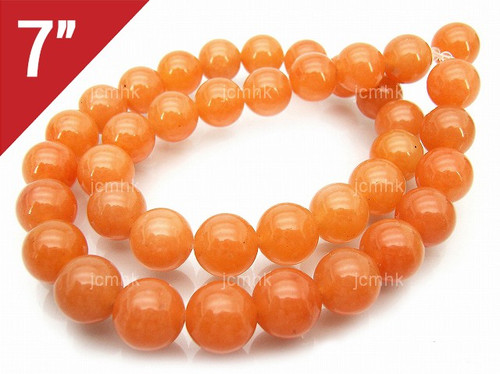 10mm Red Aventurine Round Loose Beads About 7" natural [i10a1]