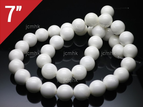 10mm China Mother Of Pearl Round Loose Beads About 7" natural [i10d53]